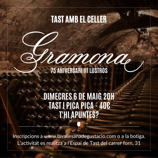Tast 75è aniversari del III Lustros de Gramona